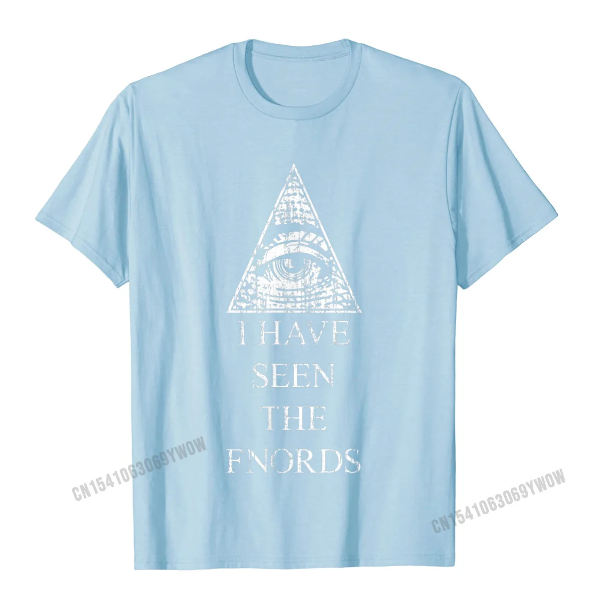 Custom Cotton T Shirt for Male Short Sleeve Casual T Shirt Prevailing VALENTINE DAY Crew Neck Tees Normal Drop Shipping Illuminati Shirt Eye of Providence Tee Seen The Fnords__1084 light