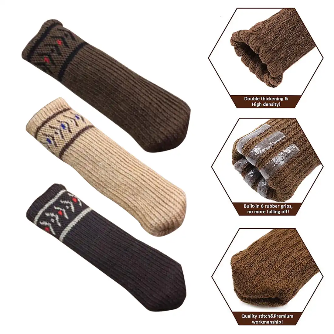 4 Adet Kaymaz Masa Ayaklari Kollu Cizgili Sandalye Kilifi Ayak Orgu Corap Kiraz Sandalye Bacak Corap Ev Tekstili Bacak Zemin Koruyucular Aliexpress