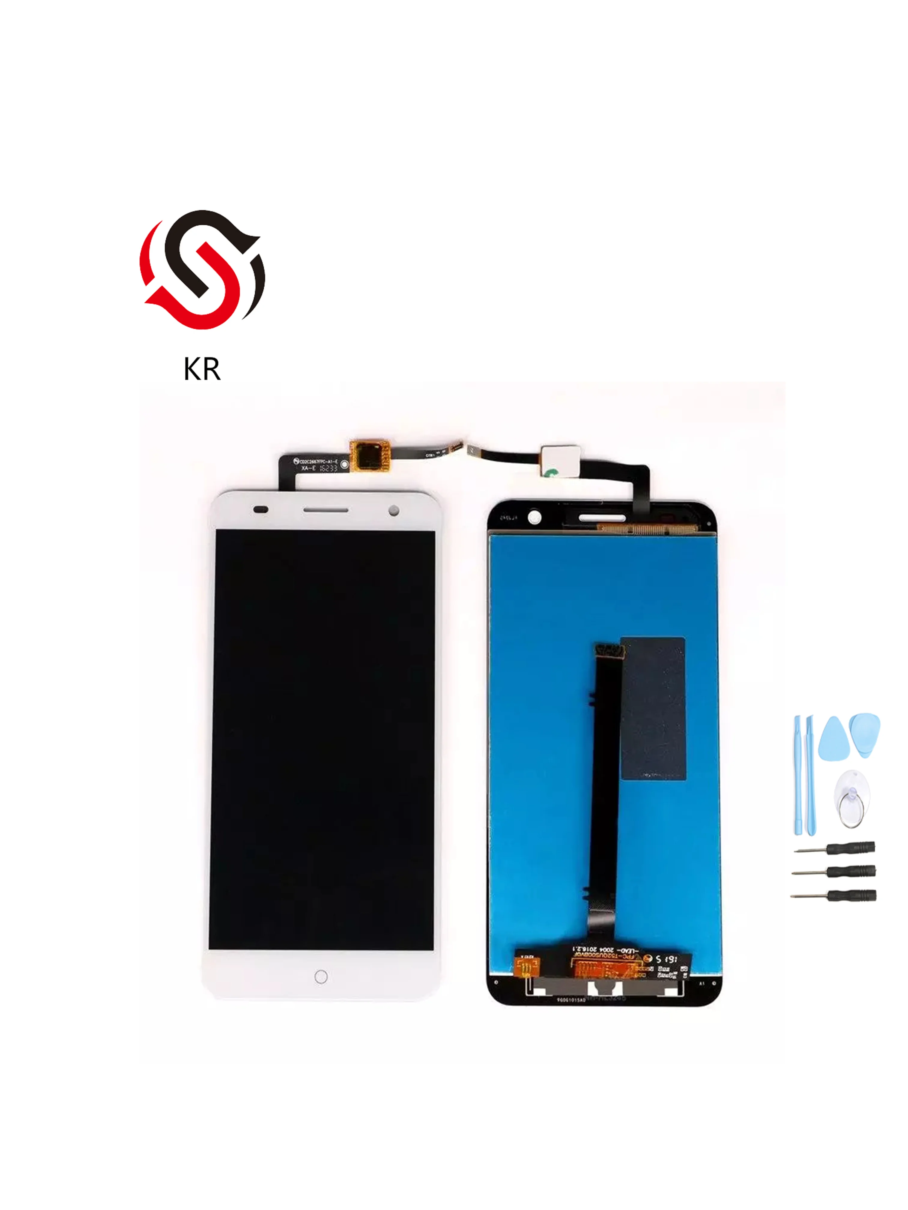 

100% test For ZTE Blade V7 LCD Display + Touch Screen Digitizer Assembly Replacement For ZTE V7 Phone Free shipping+Tools