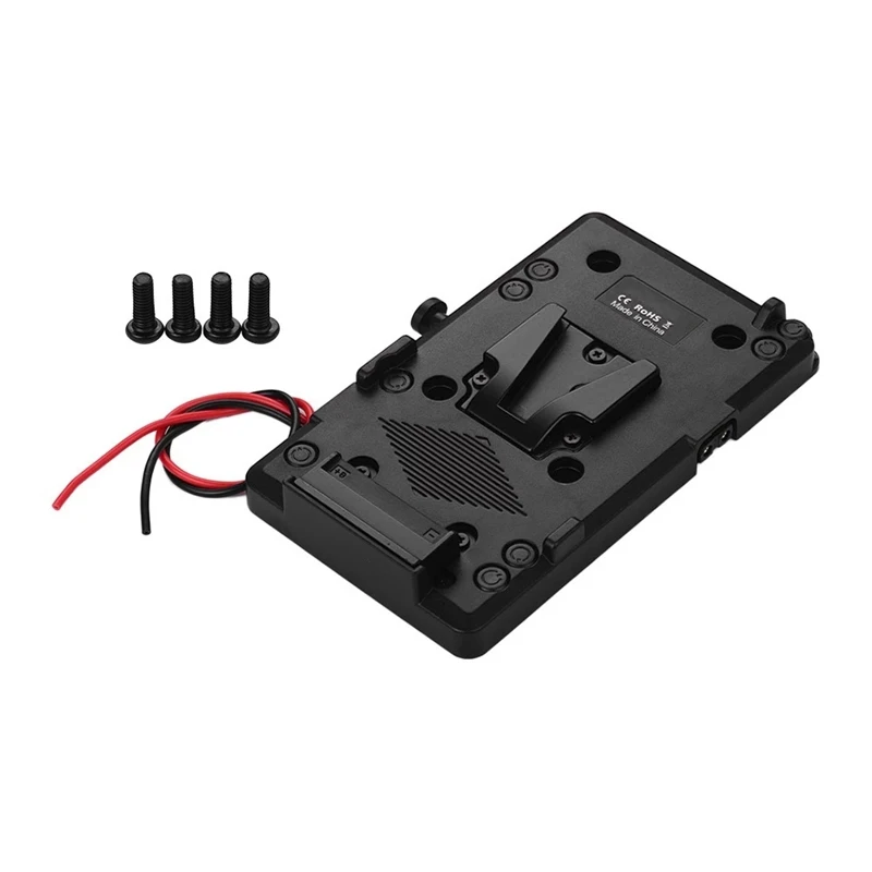 Back Pack Plate Adapter with D-Tap Output for Sony V-Mount V-Lock Battery External DSLR Camera Camcorder Video Light | Электроника