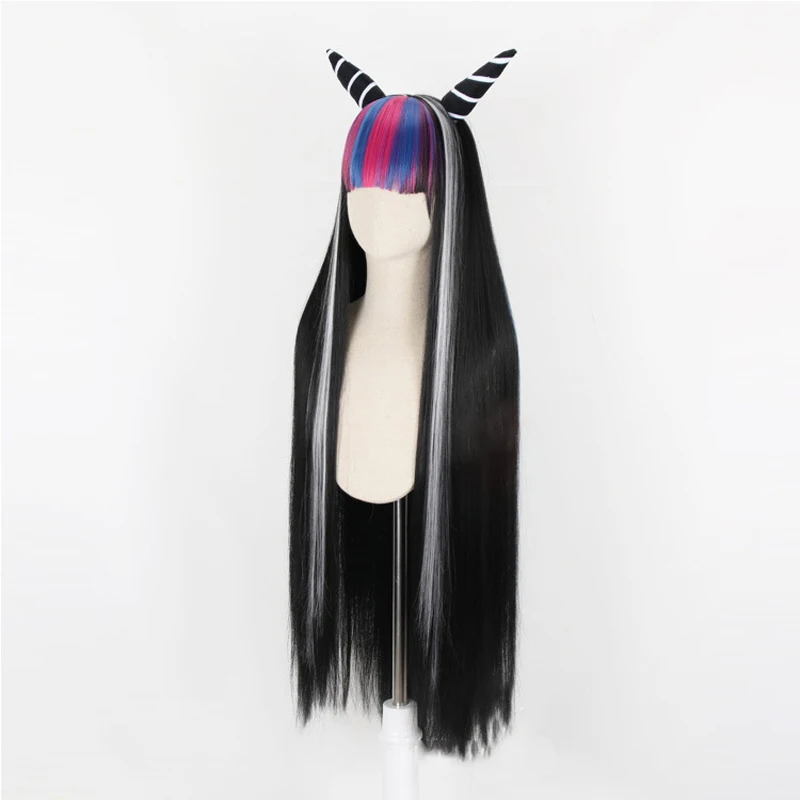Cossky Mioda Ibuki парик Косплей Реквизит Волосы Danganronpa Косплей