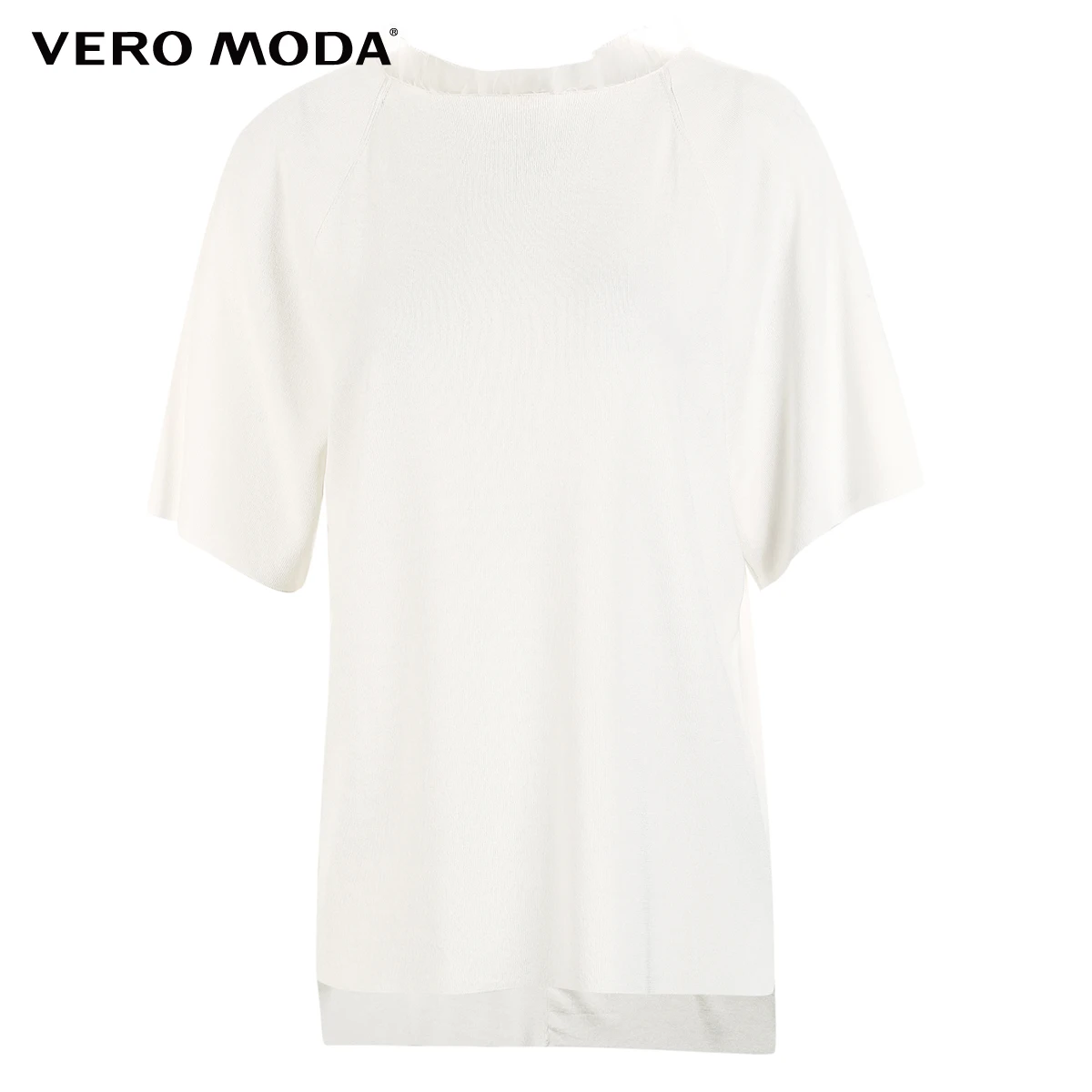 Vero Moda Женский трикотажный топ с короткими рукавами в стиле Ins | 319213501