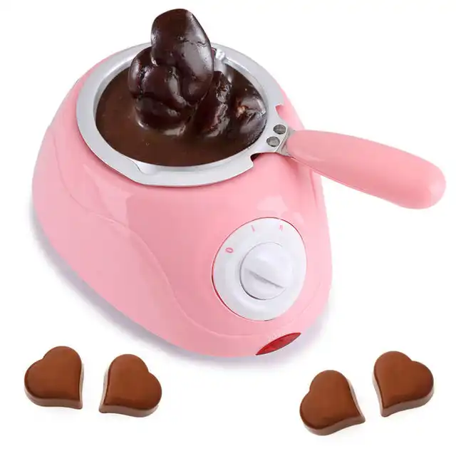 Chocolate Fountain Electric Heating Candy Chocolate Melting Pot Fondue