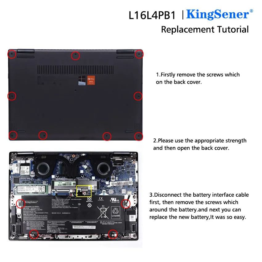Ioga 730-13ikb bateria