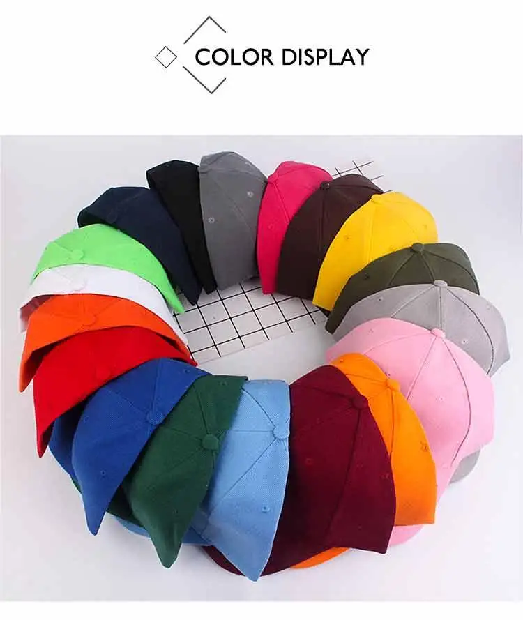 Горячая Для женщин Для мужчин однотонной изогнутый солнцезащитный козырек Бейсбол Кепки шапка одноцветная Цвет модные регулируемые Кепки s