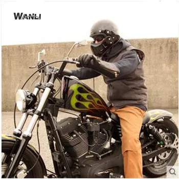 

Hot Sell motorcycle helmet jet open face helmet Captain star cascos para moto vintage pilot cafe racer helm dark Gray XL