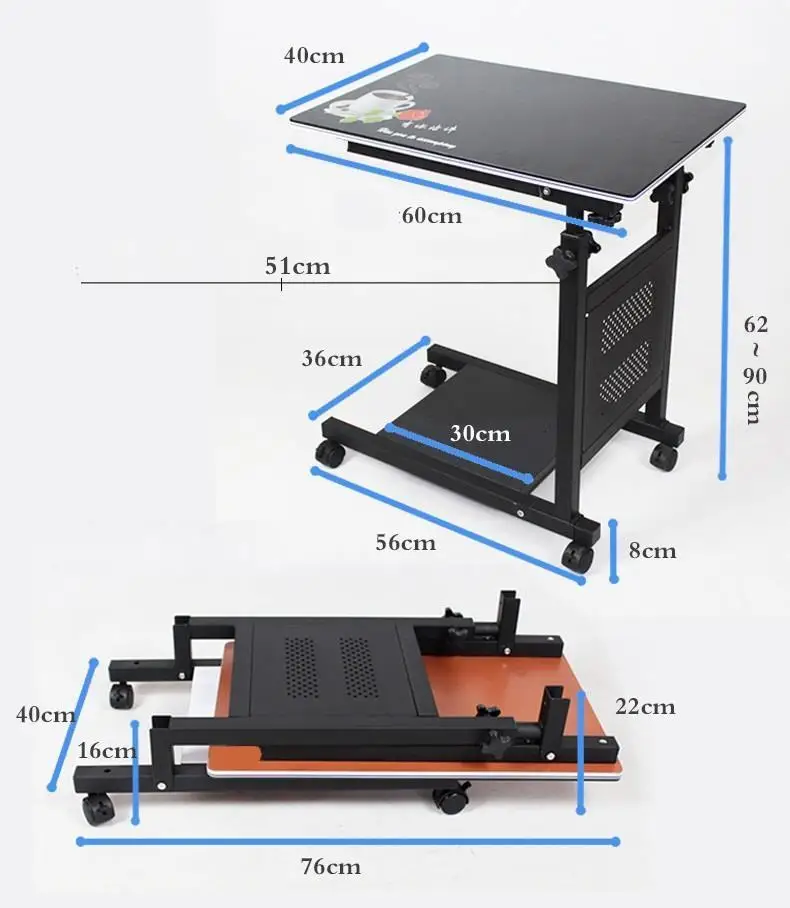 Scrivana Pliante Lap Escrivaninha Dobravel кровать ноутбук Tisch Schreibtisch прикроватный Mesa стенд ноутбук стол для учебы компьютерный стол