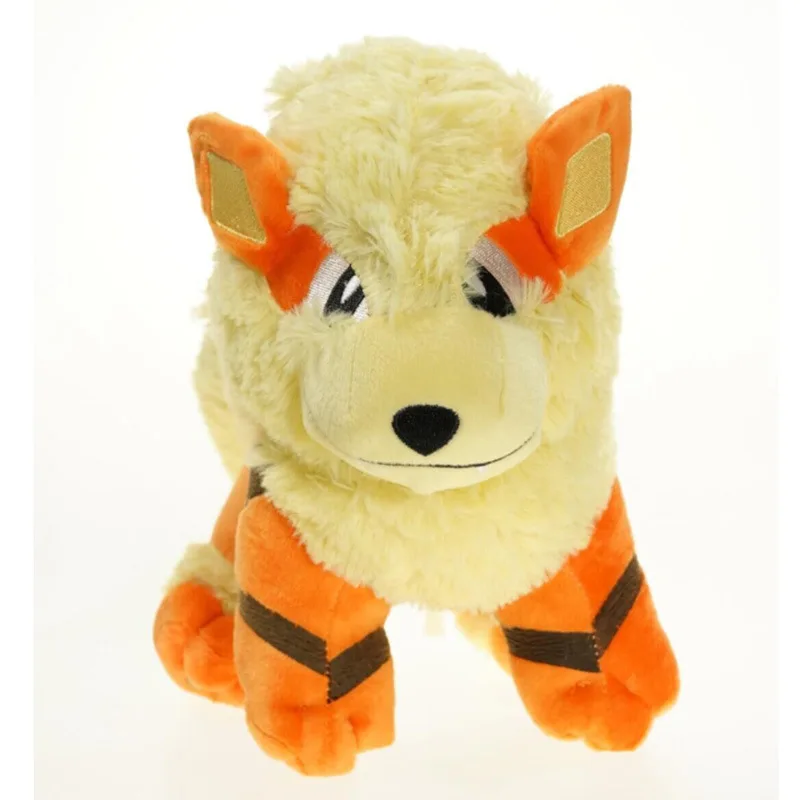 Original Pokemon Anime Game Series Arcanine Plush Toy Cute Small Dog Soft Stuffed Doll Birthday Present Kids Gift 30cm