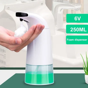 

250ml Waterproof Foam Liquid Dispenser Automatic Soap Dispenser Sensor Touchless Hand Washer Soap Dispenser Pump