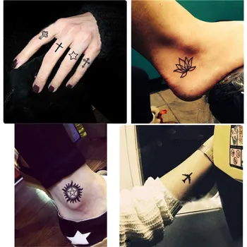 

4 Pieces / Lot professional temporary tattoo sticker