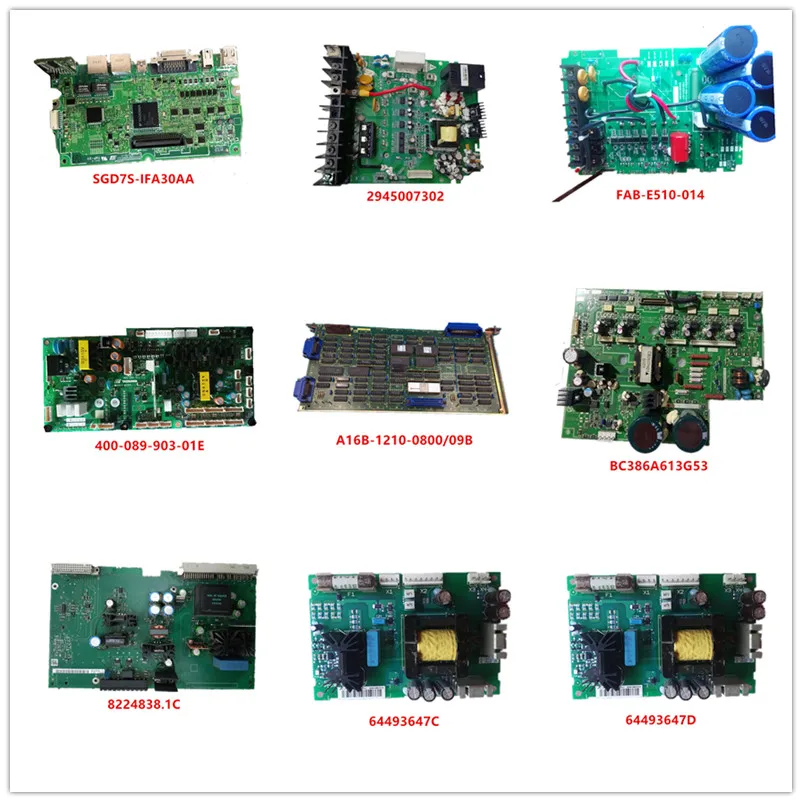 SGD7S-IFA30AA | 2945007302 | FAB-E510-014 | 400-089-903-01E | A16B-1210-0800/09B | BC386A613G53 | 8224838.1C | 64493647C | 64493647D
