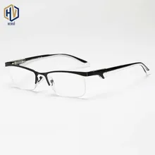 Дизайн, модные квадратные очки для чтения, для мужчин и женщин, Классическая Металлическая полуоправа, очки для чтения, удобные очки для пожилых людей, зеркало