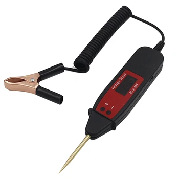

Probe Digital Display LED Light Electric Voltage Test Detectors Pen Car Repair Spring Line Tester