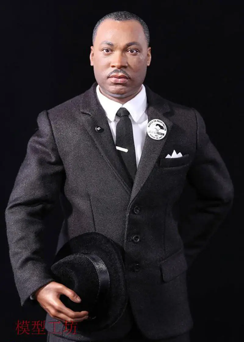 DID doll 1: 6 scale African-American leader Martin Luther King model12&quot action figure finished product Cheap Shipping Fee | Игрушки и