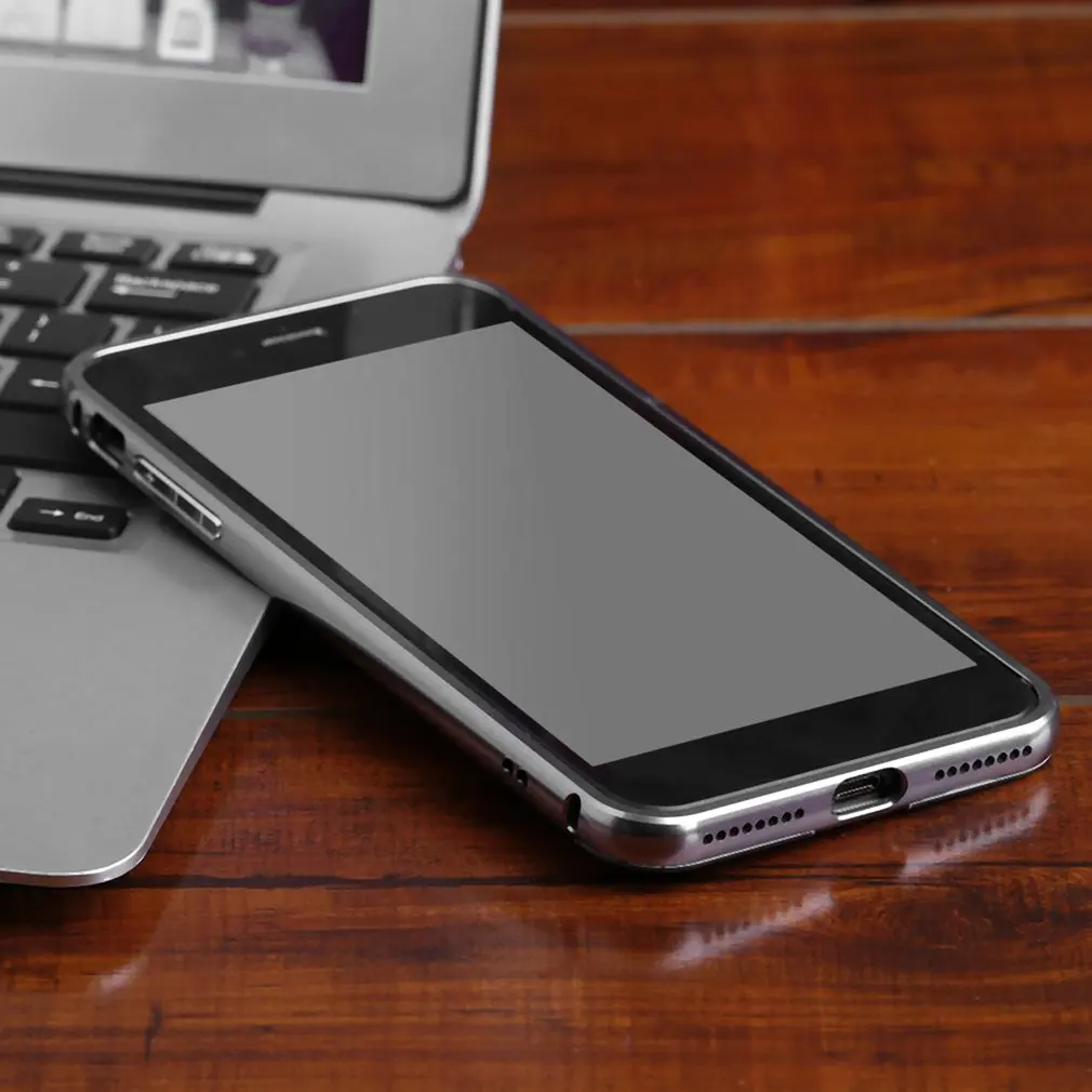 Металл с эффектом зеркала покрытие чехол для Iphone6 6S 6S Plus 6Plus металлическая рамка твердая Защита задняя крышка мобильный чехол для телефона