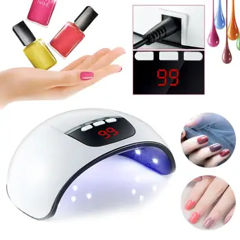 

45W UV LED Lamp For Nails Dryer Ice Lamp For Manicure Gel USB Nail Lamp Drying Lamp For Gel Varnish Nail Polish Nail Art Tools