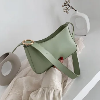 

ins net red bright leather fashion temperament small bag simple new female bag wild armpit small bag coin purse