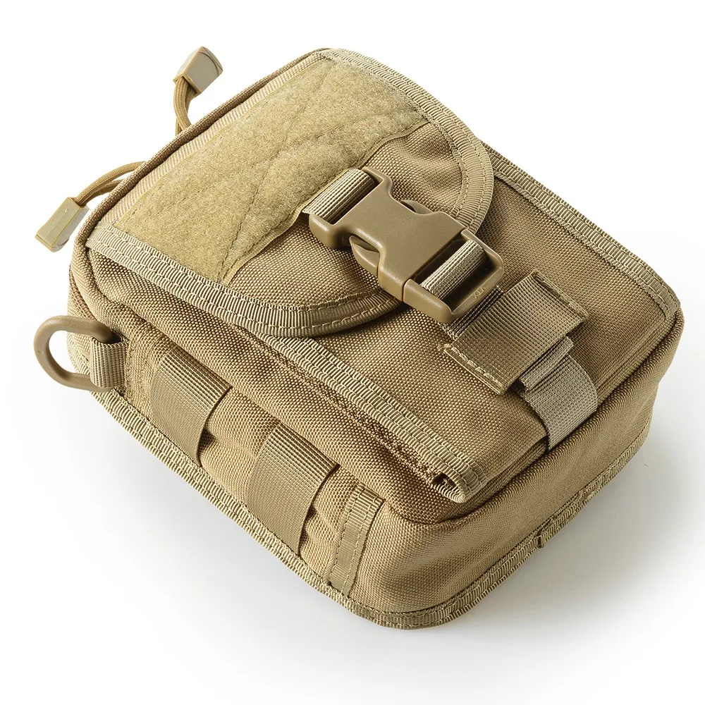 Тактическая Сумка Molle, EDC, военная сумка на плечо, портативный поясной ремень, сумка, охотничий карман для хранения мобильного телефона, сумка для спорта на открытом воздухе