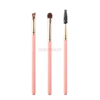 

3 pcs set of makeup brushes Makeup brush beginner makeup set brush full set of eyeshadow eyelash lip makeup eye set