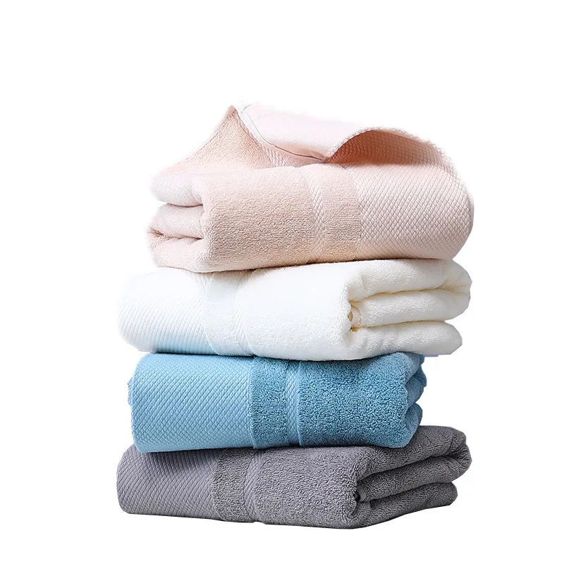AHSNME Customized Towel 100% Cotton Towels Hotel SPA Club Sauna Beauty Salon Many Colors Bath Towel 2