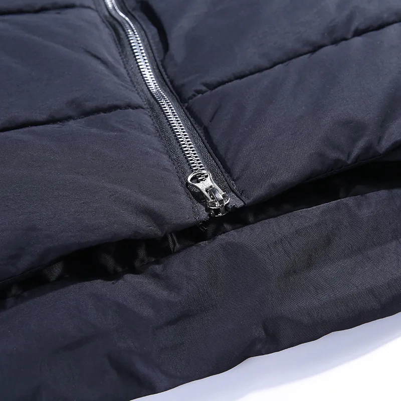 928006 Long down Jacket Autumn And Winter Elegant WOMEN'S Dress Fashion Street Outdoor Warm Hooded Zip-up Jacket Women's