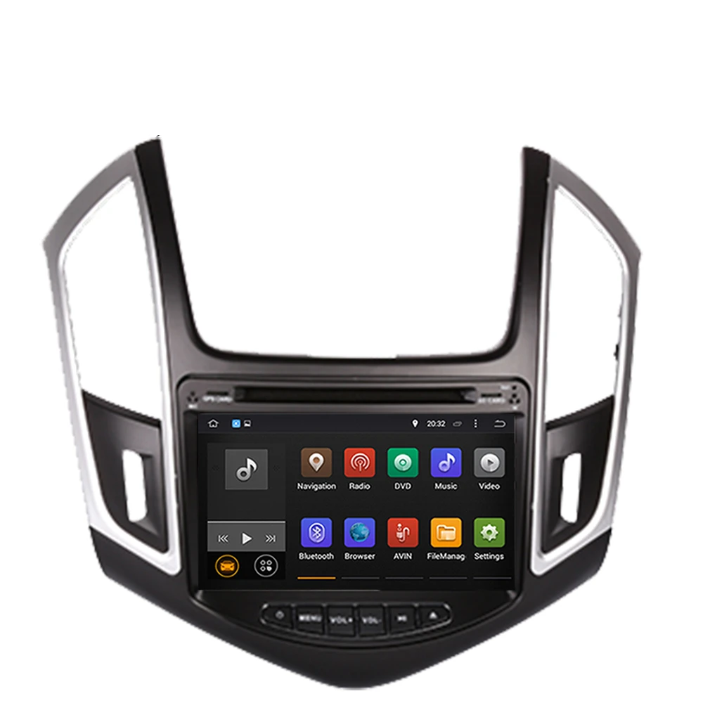 Автомагнитола для Chevrolet CRUZE 2015-2022 2 Din Восьмиядерный процессор Android 10 0 GPS-навигация
