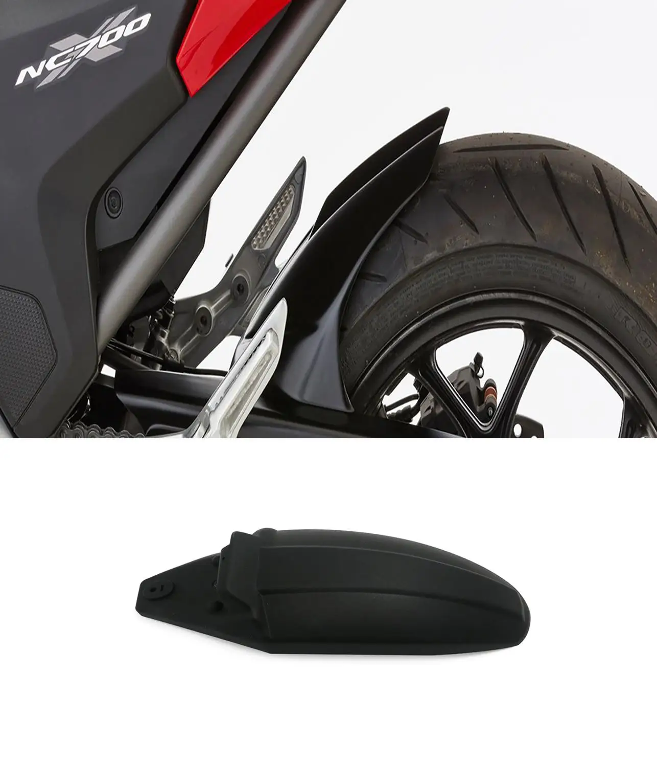 Заднее крыло для мотоцикла ABS брызговик Honda NC700/NC750 2012 2018 NC 700 750| |