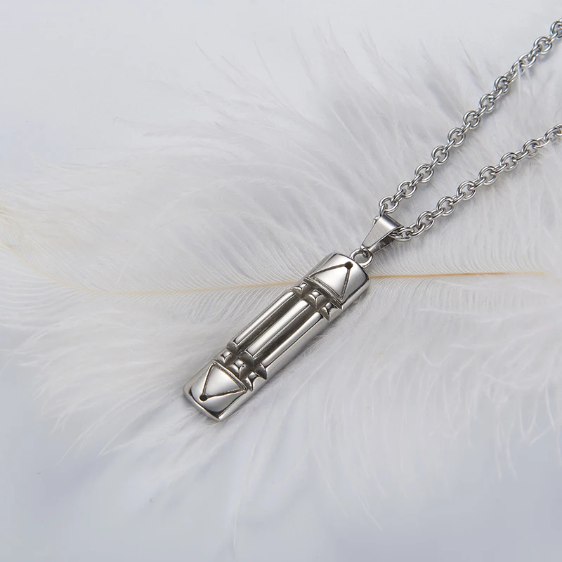 WAWFROK мужское ожерелье из нержавеющей стали/wo мужское серебряное/золотое ожерелье с подвеской для мужчин/wo мужское длинное ожерелье с подвеской