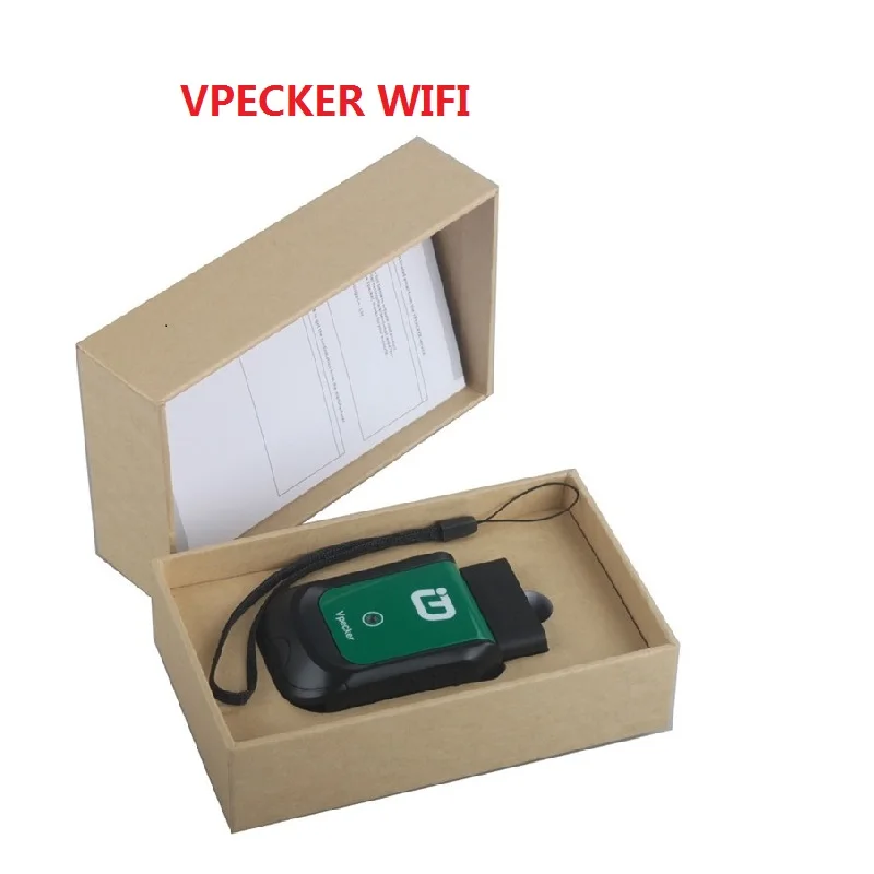 V-pecker Wifi OBD2 автомобильный диагностический адаптер для прибора все системы Автомобильный сканер для всех автомобилей обновление бесплатно PK xtuner E3