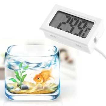 

LCD Thermometer Temperature Meter with probe for Refrigerator Fish Tank -50~110℃