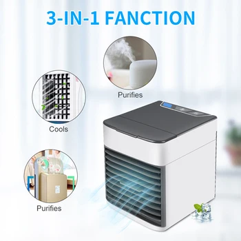 

Mini Air Conditioning Conditioner Unit Fan Portable Low Noise Home Cooler