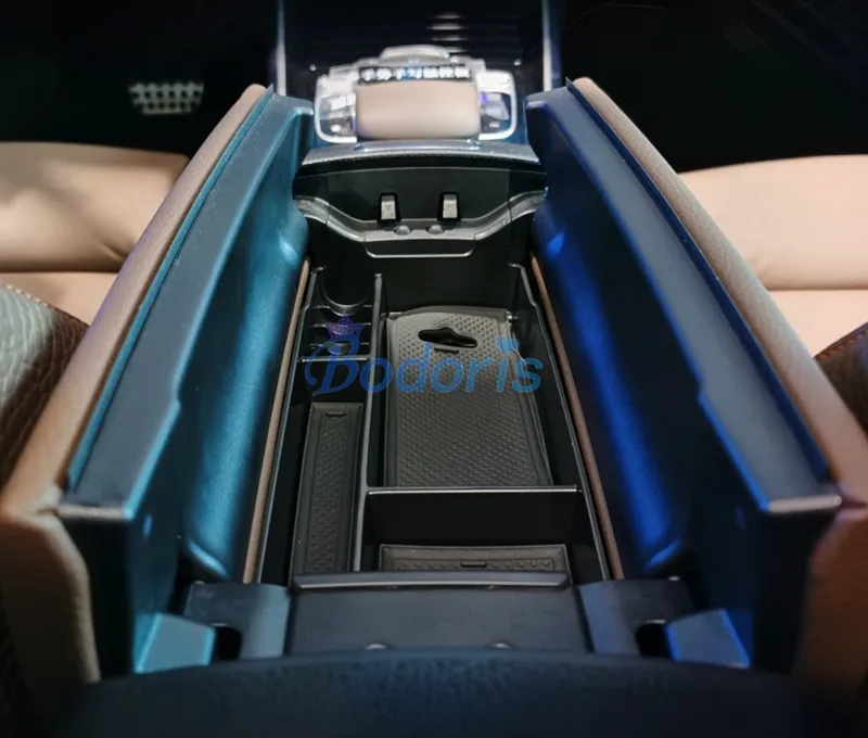 For Mercedes Benz GLB GlA 2020 2021 Inteiror Armrest Glove Storage Box Door Console Container Tray Car Organizer Accessories