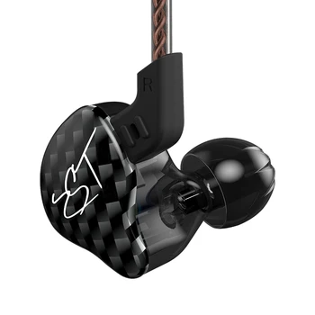 

KZ ZST 1DD+1BA Hybrid technology In Ear Earphone HIFI Sport Monitors Earphones