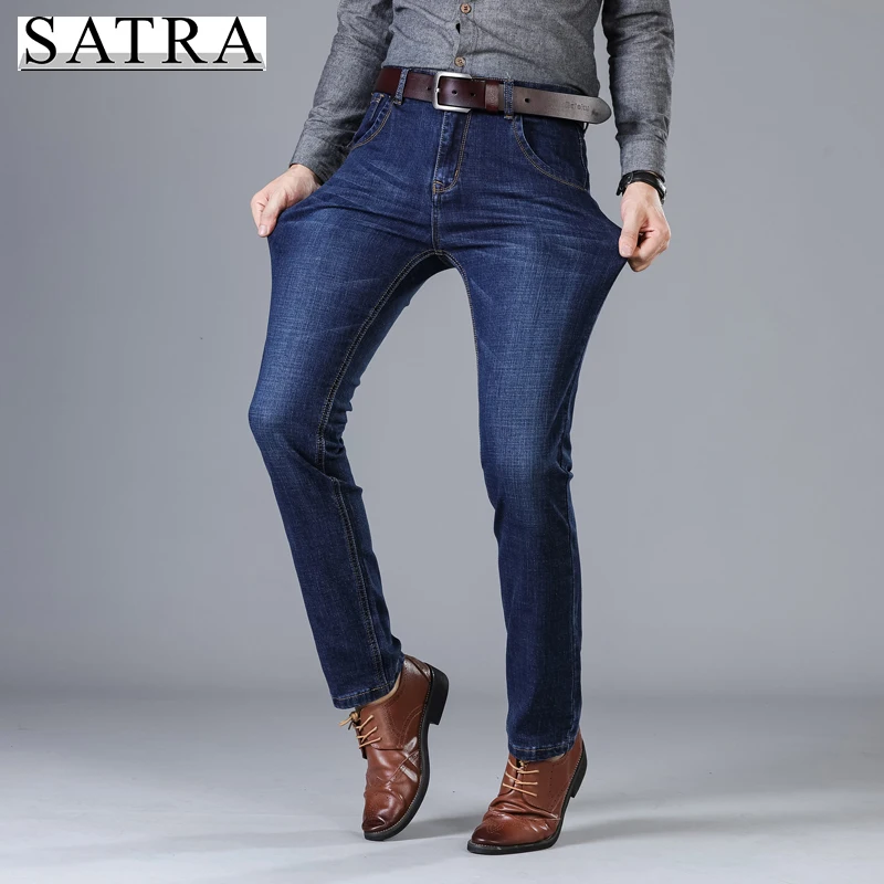 

SATRA 2021 new arrival high quality casual slim jeans men ,men's pencil pants ,skinny men jeans K1149436550