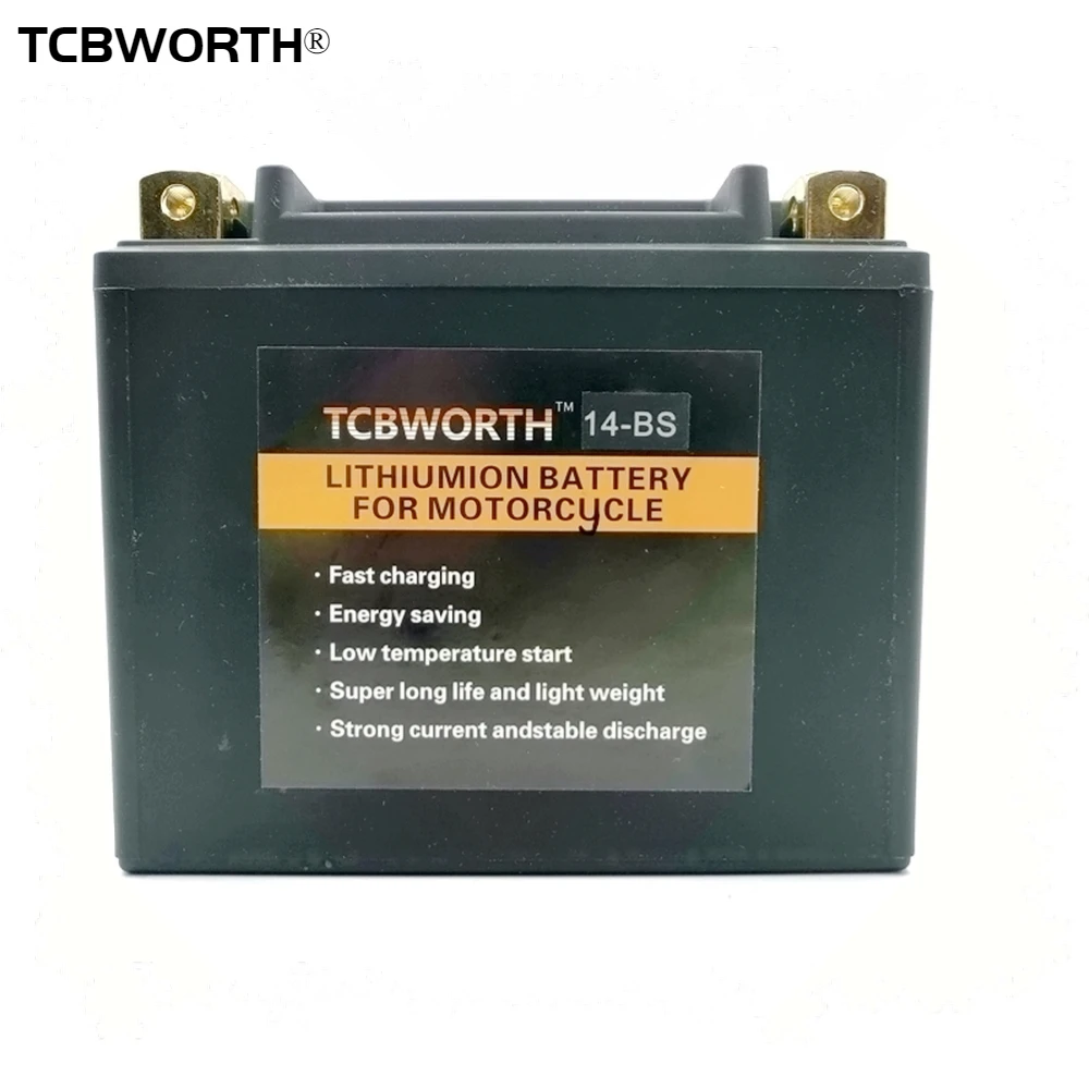 14 BS 12V литий фосфат мотоциклетный стартер Батарея LiFePO4 мотор для скутера железо