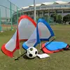 1piece Black Folding Football Goal Net Training Goal Net Toy Play Outdoor Indoor Kids R8W2 ► Photo 2/6