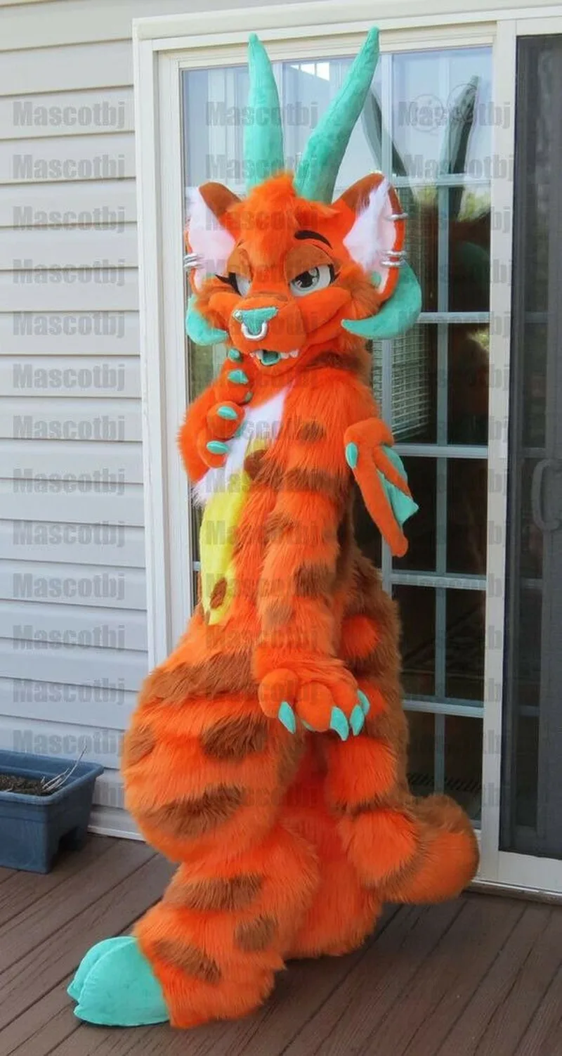 chic-orange-dragon-completed-fursuit-mascot-furry-costume-suits-party