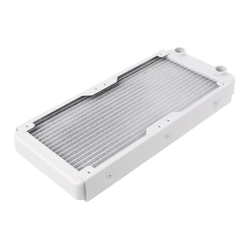 

240mm Aluminum Computer Radiator Water Cooler 18 Tube CPU Heat Sink Exchanger R9JA