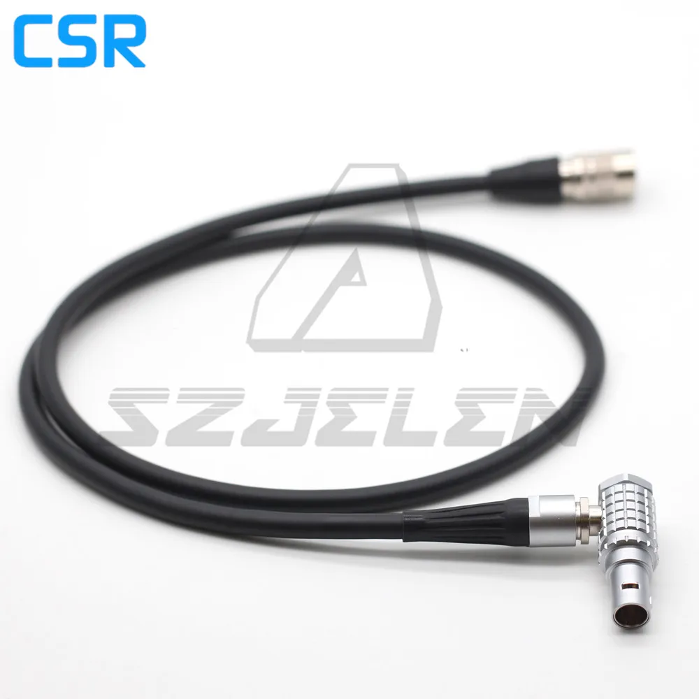 SONY Камера Hirose 4 контактный разъем 12V постоянного тока до правый угол 6pin фокусировки DJI мотор Мощность кабель