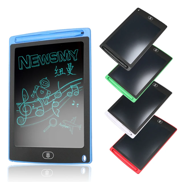Creative Writing Drawing Tablet 8.5 /12Inch Notepad Digital LCD Graphic Board Handwriting Bulletin Board Kids Education Toys 2