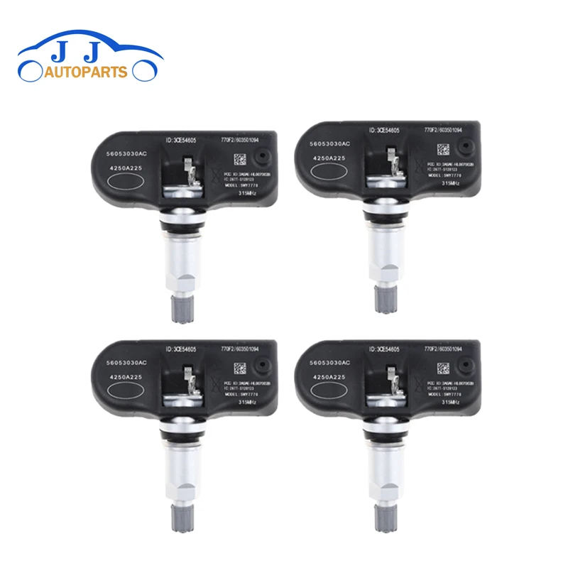 4 шт./лот 315 МГц для CHRYSLER PACIFICA TOWN &amp COUNTRY DODGE AVENGER JEEP COMPASS TPMS Sensor Датчик давления в