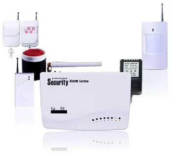 

KIT ALLARME ANTIFURTO CASA SENZA FILI COMBINATORE GSM WIRELESS SCHEDA SIM