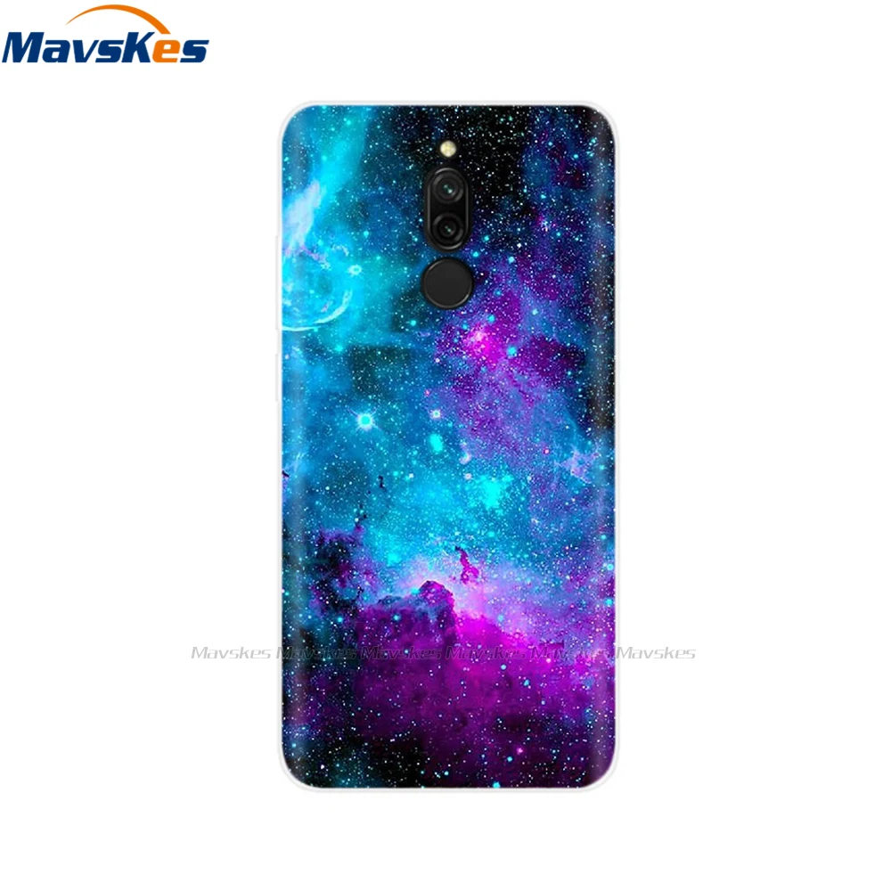 xiaomi leather case custom Phone Case For Xiaomi Redmi 8 Cover 6.22" Silicone Soft Flower Cover For Xiaomi Redmi 8 Case Redmi8 TPU Coque Phone Case Redmi 8 xiaomi leather case hard Cases For Xiaomi