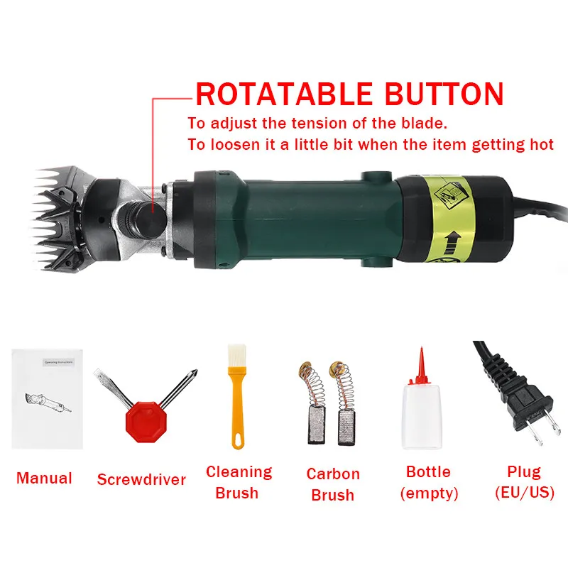 1200 Вт электрическая машинка для стрижки овечьей шерсти, стрижка шерсти, стрижка козы, товары для Стрижки животных, Машинка для стрижки животных, 220 В/110 В