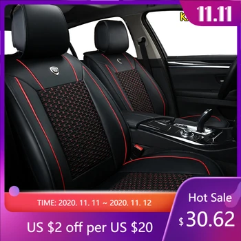 

KADULEE 1pcs car seat cover For honda freed stream accord 2018 crv civic 2006 2011 city 2010 fit accessories seat covers