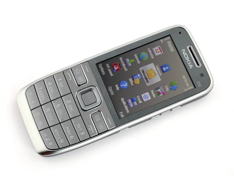 Skup Nokia E52 GSM smartfonów WIFI Bluetooth GPS 3.2MP wsparcie rosyjski i klawiatura arabska oryginalny odblokowany telefon komórkowy