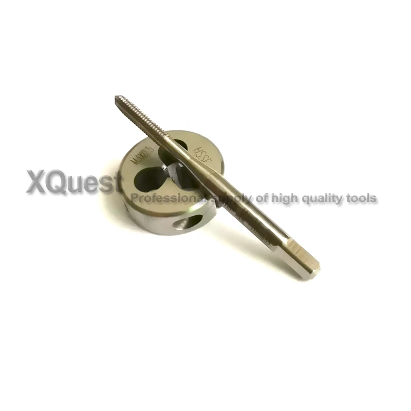 HSSE Metric Right Hand thread tap Adjustable Split Die set M3 M3X0.6 M3X0.35 M3X0.25 Fine screw dies taps M3.5 M3.5X0.6 | Инструменты