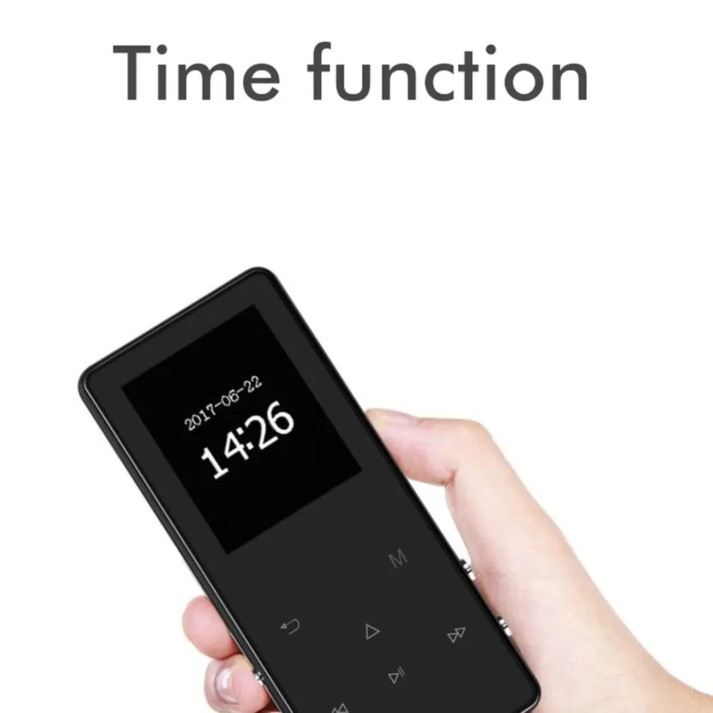 Спортивный MP3-плеер портативный аудио 8 ГБ с внешней MP3 студенческой картой Mp4 музыкальный плеер с сенсорным экраном Mp3 спортивный MP3-плеер