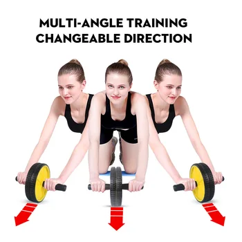 

Wheel Abdominal Muscle Exercise Home Fitness Equipment Power Wheel Ab Roller Gym Roller Abdominal Abdominal Device Training