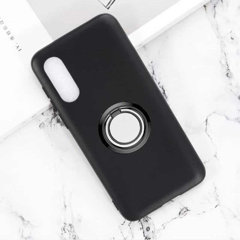 for Meizu 16s Pro Back Ring Holder Bracket Phone Case Cover Phone TPU Soft Silicone Cases for Meizu 16s Pro 6.2"
